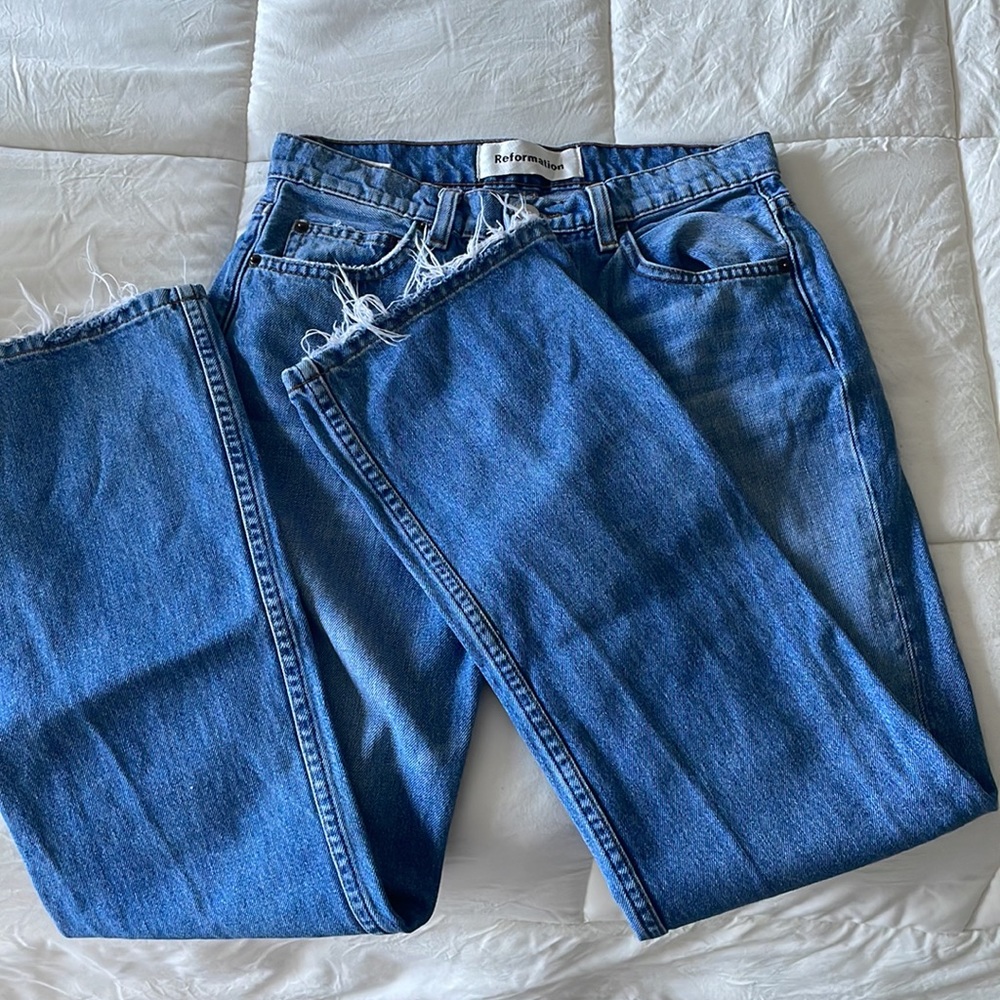 Reformation Jordi kick flare jean